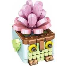 Ergün Collection P655010 Panlos Hayvan Saksıları Buket Setleri 278 Parça Block Oyuncak