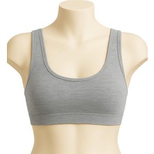 Gri Mı Emay 1817 6'lı Pedli Sporcu Sütyen