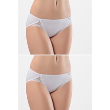Türen Kadin Likrali Dantelli Bikini (2'li Paket)