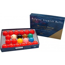 Snooker Top Takımı - Orjinal Aramith Premier Profesyonel - Belçika