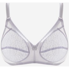 Ayyıldız İç Giyim Ayyıldız Beyaz Dantelli Büyük Beden Sütyen 777