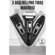 Beruflic 3 Başlıklı Profesyonel Tıraş Makinesi