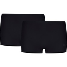 Kom Basic Kadın Short Külot 2li Siyah