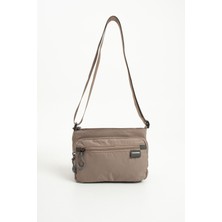 Sanmorris 6031 Kadın 4 Bölmeli Suya Dayanıklı Paraşüt Kumaş Ayarlanabilir Çapraz Askılı Omuz Çantası