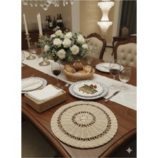 Eltanin %100 Doğal Premium El Yapımı Rattan Supla & Duvar Dekoru (35 Cm, 1. Sınıf, Dekoratif, Şık, Lüx)