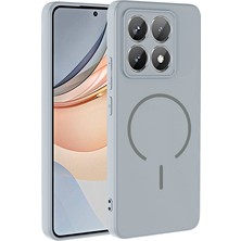 Nanospace Xiaomi 14T Ile Uyumlu Kılıf M-Safe Şarj Özellikli Meta Kapak