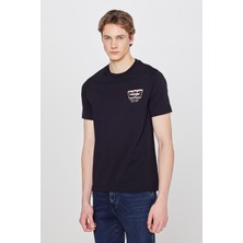 Wrangler %100 Pamuk Regular Fit Normal Kesim Logo Detaylı Tişört