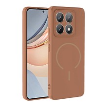 Nanospace Xiaomi 14T Ile Uyumlu Kılıf M-Safe Şarj Özellikli Meta Kapak