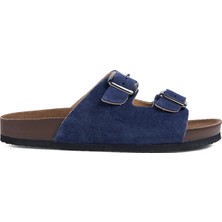 Penford Lacivert Erkek Terlik Catalına-Nexıa-Suet