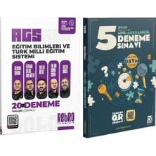 Anla Kazan Yayınları Yeni Ags - Retro + Bigelio 2026 Meb-Ags Eğitim Bilimleri 20 + 5 Deneme 2 Li Set - Fatih Genç Retro + Bigelio Yayıncılık
