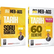 Anla Kazan Yayınları Indeks Akademi 2026 Meb-Ags Tarih Soru Bankası + 60 Deneme 2 Li Set - Aydın Yüce Indeks Akademi Yayıncılık
