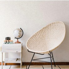 Adawall Düz Desen Duvar Kağıdı | Rococo 1404-1/15, Krem, 1.06X15.6M - 16.5m²