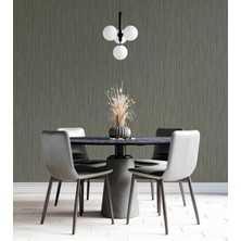 Adawall Classic Echo Design Wallpaper - Düz Duvar Kağıdı | Rococo 1313-3/15, Vizon, Gri 1.06X15.6M - 16.5m²