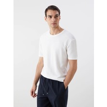 Lc Waikiki Yeni Sezon Bisiklet Yaka Penye Erkek Tişört