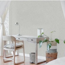 Adawall Düz Desen Duvar Kağıdı | Rococo 1404-4/15, Soluk Gri, 1.06X15.6M - 16.5m²