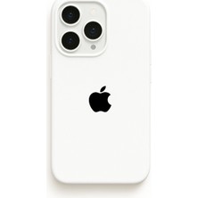 Demina iPhone 14 Pro Uyumlu Beyaz Logo Baskılı Içi Kadife Lansman