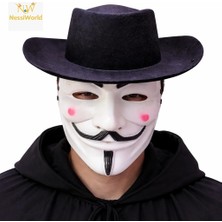 Epilons Mey Ithalat® Maske Şapka Seti – Anonim Stil Parti Maskesi