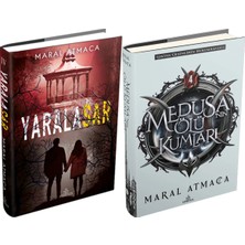 Ephesus Yayınları Yaralasar 4 Ciltli ve Medusanın Ölü Kumları 4 Ciltli (Maral Atmaca) 2li Set