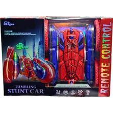 Brother Toys Uzaktan Kumandalı Buharlı Sprey Atan Akrobat Araba Işıklı 360 Duman Püskürten +8 Yaş