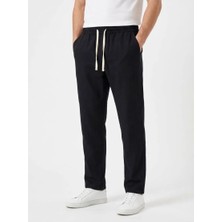 Ham Keten Erkek Baggy Pantolon