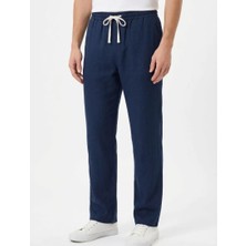 Ham Keten Erkek Baggy Pantolon