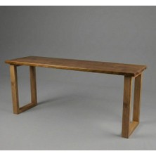 Modüler Ekipman %100 Masif Çam Ağacı Ahşap Bar Masası | Mutfak Adası, Kahve Köşesi, Yemek Masası, Oturma Odası