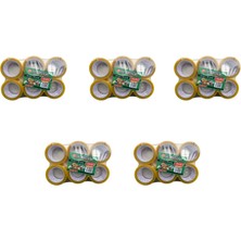 Hasbros Bant Şeffaf Koli Bandı / 45 mm x 100 Yrd - 91 Metre / 6'lı 5 Paket - 30 Rulo