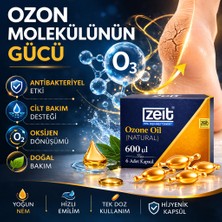 Zeitozon Ayak Bakım Yağı Ozon Kapsül Topuk Çatlak Karşıtı Yoğun Nem Yumuşatıcı Bakım