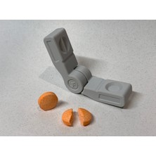 Katlanır Hap Kırıcı 14MM'E Kadar Haplara Uygundur Karışık Renklerde Gönderim 3D Baskı Pla Plastik