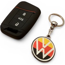 Volkswagen Passat  8 ve 8,5 Arteon Sustasız Anahtar Kılıf ve Çift Yönlü Damla Anahtarlık