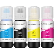Cosmicplus Epson Ecotank L3266 Için Epson 103 Mürekkep 4 Renk Epson Mürekkep Takım
