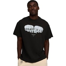 Puma Swish N  Ink Tee I Erkek Basketbol Tişörtü 63465801 Siyah