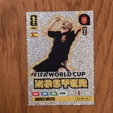 Panini Fwc 2046 Andres Iniesta Ispanya World Cup Master Oyun Kartı