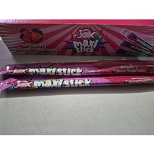 Jox Maxi Stick Çilek Aromalı Çiğnenebilir Şeker 24 Adet