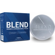 Vonixx Blend Ceramic & Carnauba Metal Polish – Seramikli ve Carnauba Özlü Krom - Metal Temizleme , Parlatma ve Koruma Cilası - 150 ml