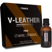 Vonixx V-Leather Pro Ceramic Coating – Deri & Vinil Seramik Kaplama Kiti 50ML