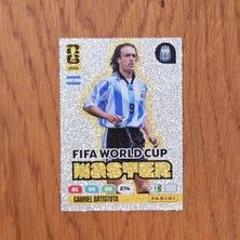 Panini Fwc 2029 Gabriel Batistuta Arjantin World Cup Master Oyun Kartı