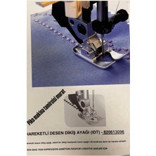 Pfaff Hareketli Desen Ayağl S Nervür ayağı 820613096