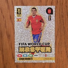Panini Fwc 2047 Sergio Busquets Ispanya World Cup Master Oyun Kartı