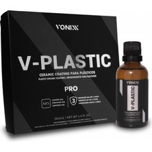 Vonixx V-Plastıc Pro Ceramic Coating – Trim ve Plastik Seramik Kaplama Kiti 50ML