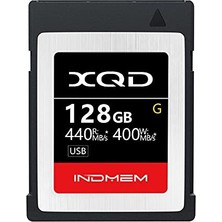 Indmem Xqd 128 GB G Serisi Mlc Xqd Flash Bellek Kartı 128 GB Maksimum Okuma Hızı 440 Mb/s Yazma Hızı 400 Mb/s 5'li Paket