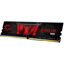 G.skıll Aegis Ddr4, DDR4-3200 CL16-18-18-38 1,35V, 16GB (1X16GB), Siyah