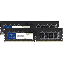 Timetec 16GB KIT(2X8GB) Ddr4 2400 Mhz PC4-19200 Ecc Olmayan Arabelleksiz 1.2V CL17 1rx8 Tek Sıralı 288 Pin Udımm Masaüstü Bilgisayar Bilgisayar Ram Bellek Modülü Yükseltme