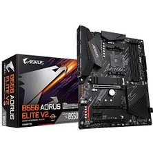 Gigabyte B550 Aorus Elite V2 (Amd Ryzen 5000/B550/ATX/PCIE4.0/DDR4/USB3.2 Gen 1/realtek ALC1200/M.2/2.5 Gbe Lan/hdmı/dp/oyun Anakartı), Siyah