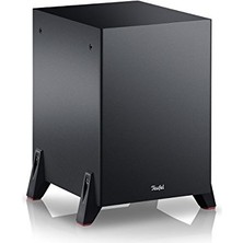 Teufel T 8 Aktif Subwoofer, Önden Veya Aşağı Ateşlemeli Subwoofer Olarak, 100 Watt, Bas Refleks, 200 mm Woofer, Müzikli Ev Sineması - Siyah