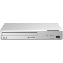 Panasonic DMP-BD84EG-S Akıllı Ağ 2d Blu-Ray/dvd Oynatıcı, Internet Uygulamaları, Yüksek Çözünürlüklü Ses, Harici Sabit Diskten Oynatma, Usb, Ethernet, Kompakt Tasarım, Gümüş