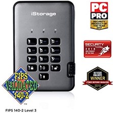 Istorage Diskashur Pro2 5 Tb Harici Sabit Sürücü, Fıps Seviye 3 Sertifikalı