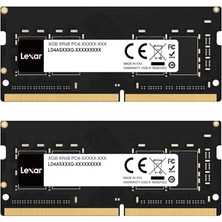 Lexar Sodımm Ddr4 Ram 16GB Kiti (2X16GB), 3200MHZ Dram, 260-PIN Ddr4 Sodımm Dizüstü Bilgisayar Belleği, Yüksek Performanslı So-Dımm, Pc Dizüstü Bilgisayar Belleği