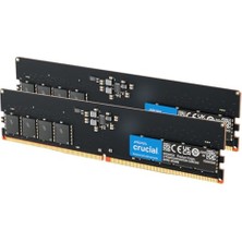 Crucial Ddr5 Ram 16 GB Kit (2x8 Gb) 5600 Mhz, Pc Bilgisayar Ram'i, (Ayrıca 5200 Mhz / 4800 Mhz) CL46 - CT2K8G56C46U5
