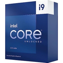 Intel Core I9-13900KF Masaüstü Bilgisayar Işlemcisi, 24 Çekirdek (8 P Çekirdek ve 16 E Çekirdek) 36M Önbellek, 5,8 Ghz'e Kadar